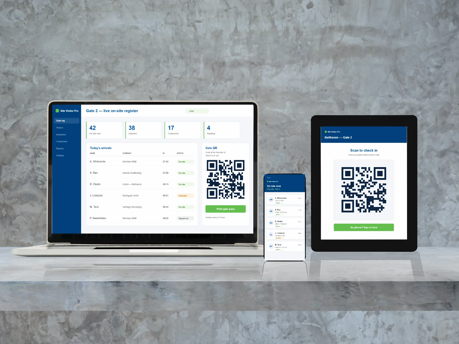 site visitor pro QR Scanner